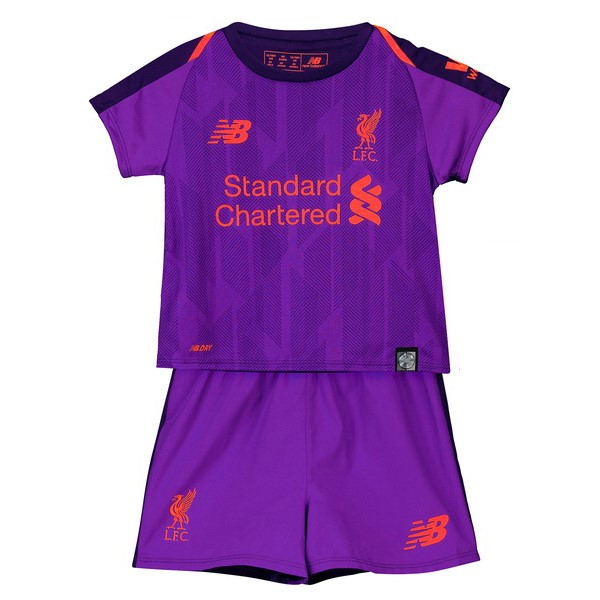 Maillot Football Liverpool Exterieur Enfant 2018-19 Purpura